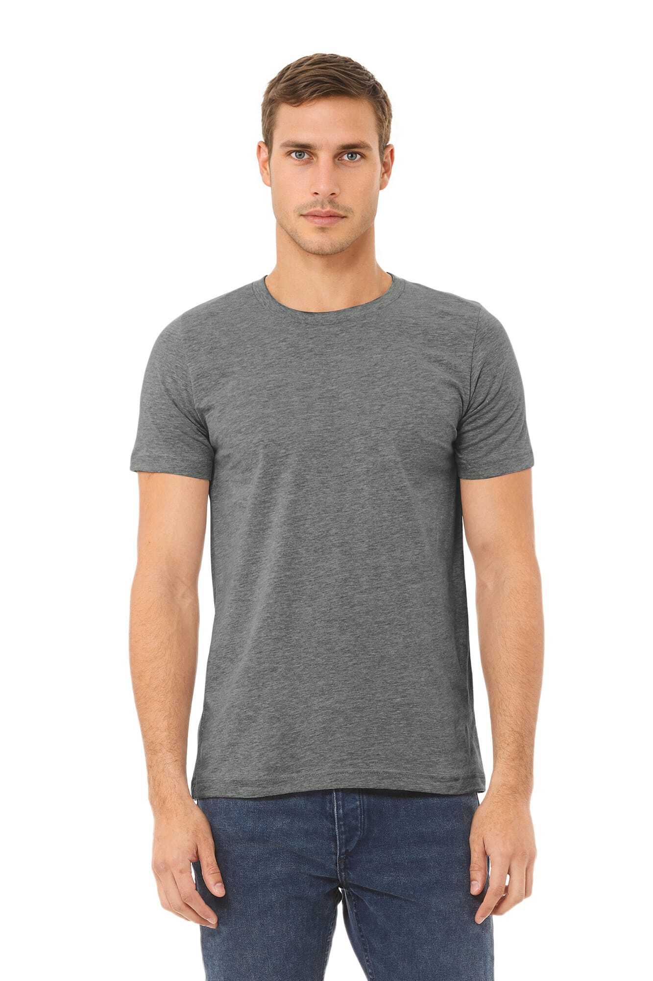 T-Shirts personnalisable BELLA-CANVAS T-shirt homme col rond Heather