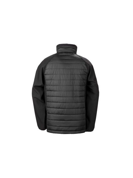 RESULT Veste softshell rembourrée black compass recyclée /api/colors/a6d98691-d88d-43af-9cbf-25a12a3cb6f8 personnalisable