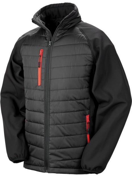 RESULT Veste softshell rembourrée black compass recyclée /api/colors/b084ccc6-964d-4c40-a33e-0f276869188a personnalisable