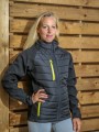 Softshells à personnaliser RESULT Veste softshell rembourrée black compass recyclée 