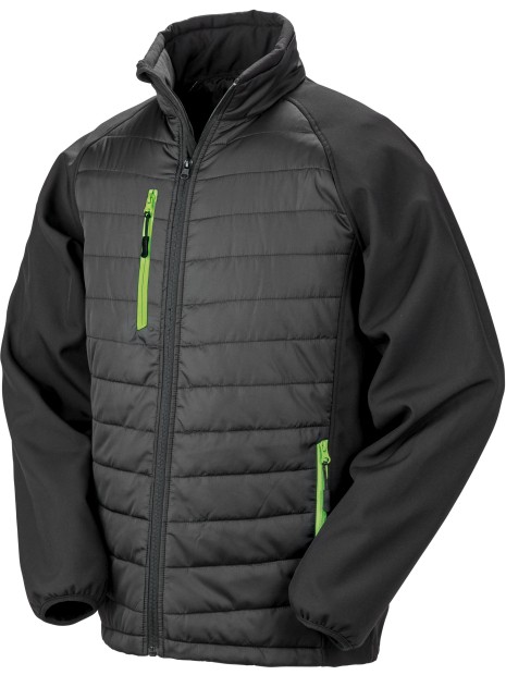 RESULT Veste softshell rembourrée black compass recyclée /api/colors/8ac0e83a-0753-4214-93bd-d7d079ccdcca personnalisable