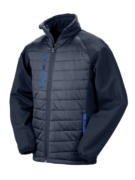 RESULT Veste softshell rembourrée black compass recyclée /api/colors/f1f89727-0b26-4bcd-a553-951616ebbaa5 personnalisable