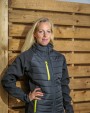 Softshells RESULT Black compass gewatteerde softshelljas voor bedrukking &amp; borduring