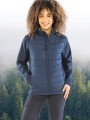 Softshells à personnaliser RESULT Veste softshell rembourrée black compass recyclée 