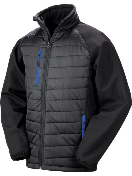 RESULT Veste softshell rembourrée black compass recyclée /api/colors/12674964-39cc-4ae0-8fdb-5e660466bfa0 personnalisable