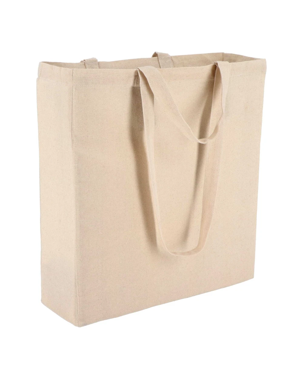 Tote bags 4DO Katoen Tote OEKO-TEX® 38 x 10 x 42cm 140g/m² voor bedrukking &amp; borduring