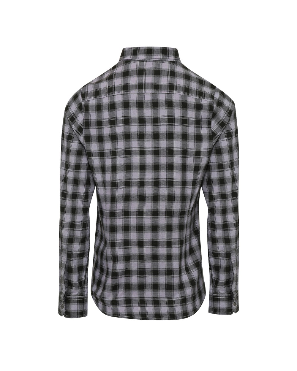 PREMIER Ladies Mulligan Check Cotton Long Sleeve Shirt Hemden personalisierbar