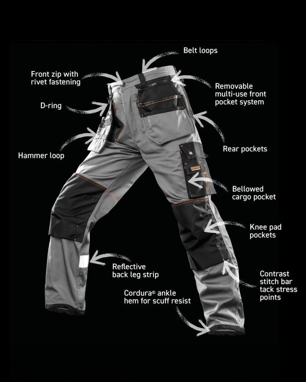 RESULT X-OVER Heavy Trouser Hosen personalisierbar
