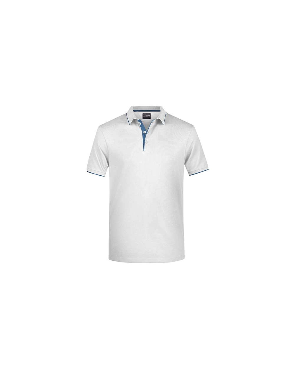 Polo's JAMES & NICHOLSON Men`s Polo Stripe voor bedrukking &amp; borduring