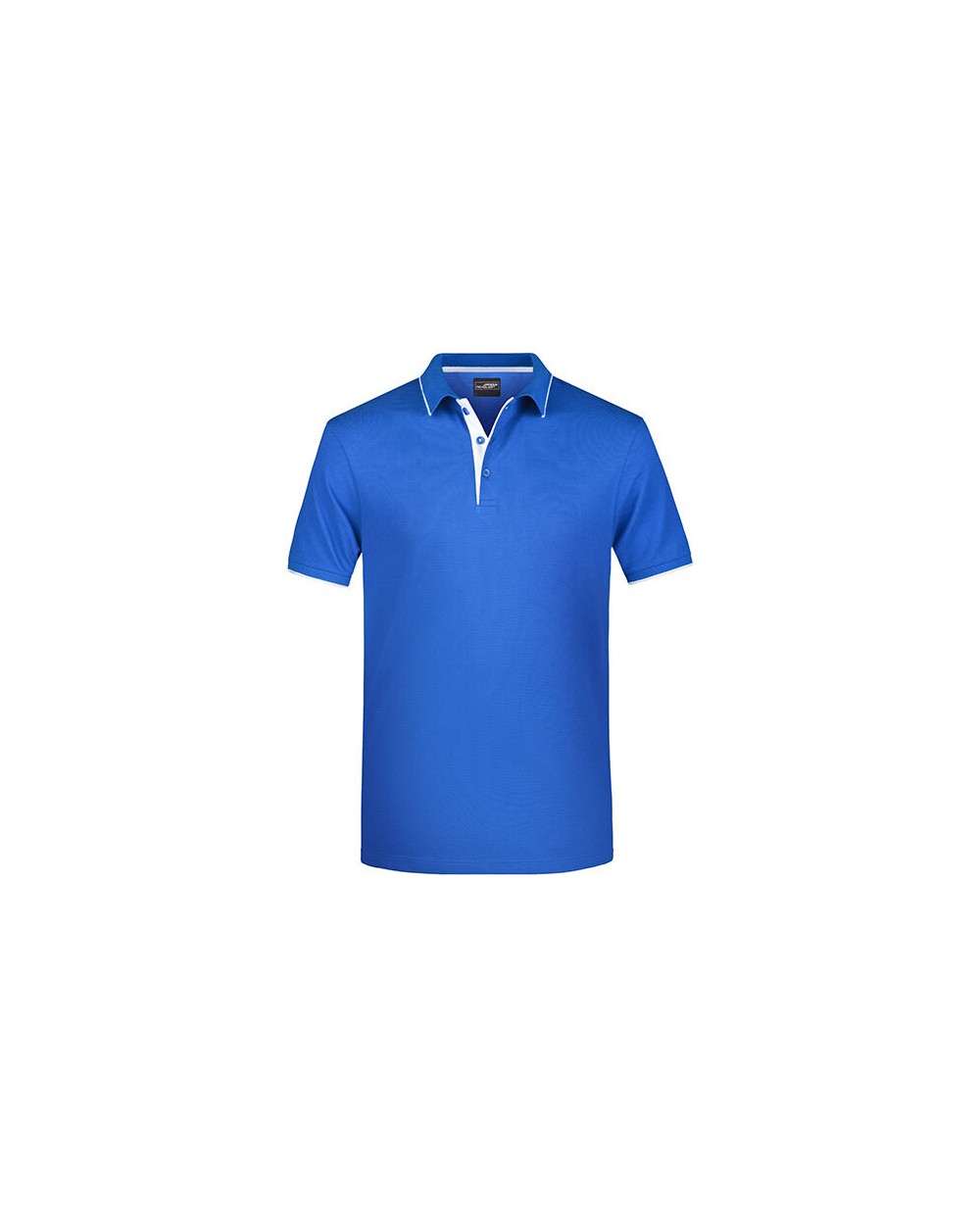 Polo's JAMES & NICHOLSON Men`s Polo Stripe voor bedrukking &amp; borduring