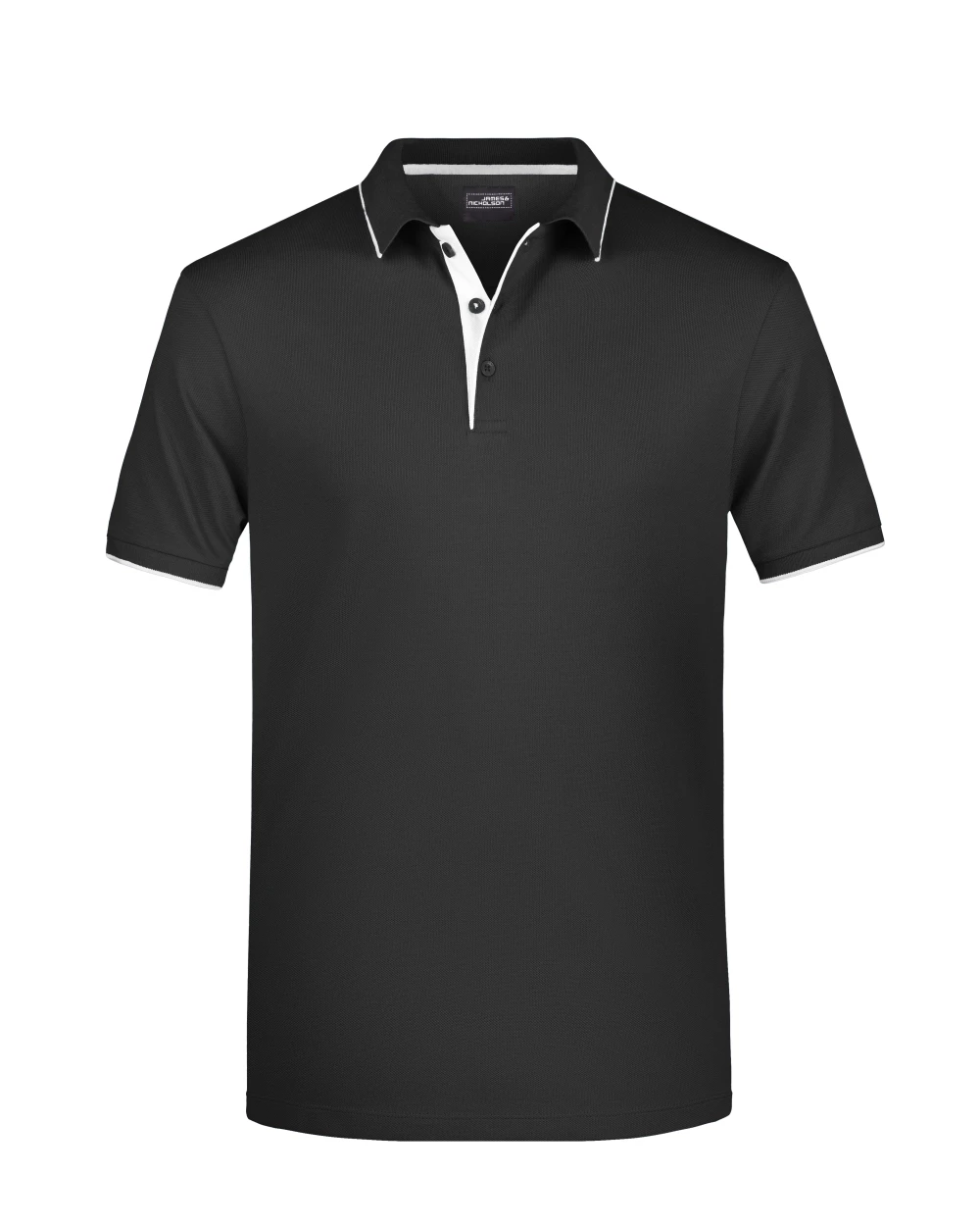 Polo's JAMES & NICHOLSON Men`s Polo Stripe voor bedrukking &amp; borduring