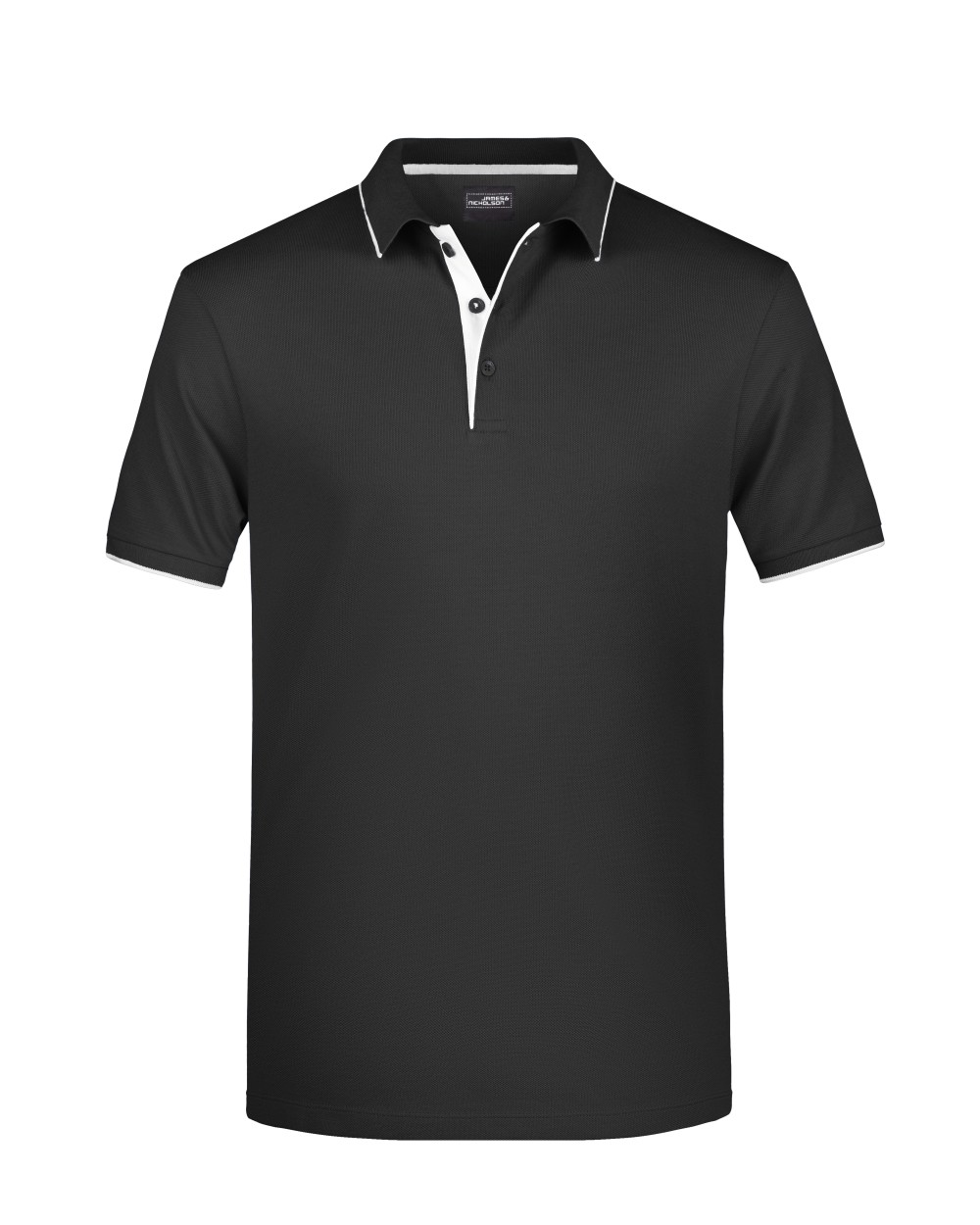 Polo's JAMES & NICHOLSON Men`s Polo Stripe voor bedrukking &amp; borduring