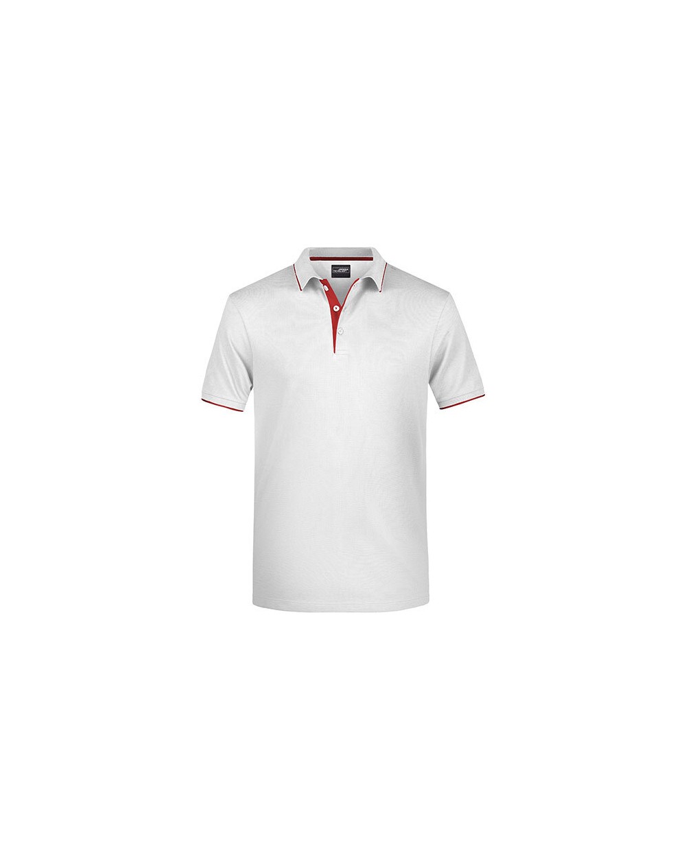 Polo's JAMES & NICHOLSON Men`s Polo Stripe voor bedrukking &amp; borduring
