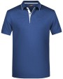 JAMES & NICHOLSON Men`s Polo Stripe Poloshirts personalisierbar