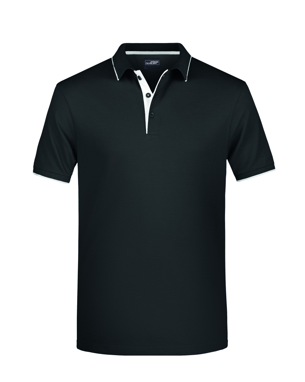 Polo's JAMES & NICHOLSON Men`s Polo Stripe voor bedrukking &amp; borduring