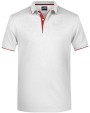 Polo's JAMES & NICHOLSON Men`s Polo Stripe voor bedrukking &amp; borduring