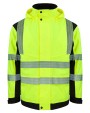 KORNTEX Premium Hi-Vis Broken Reflex Softshell Jacket Copenhagen Jacken personalisierbar