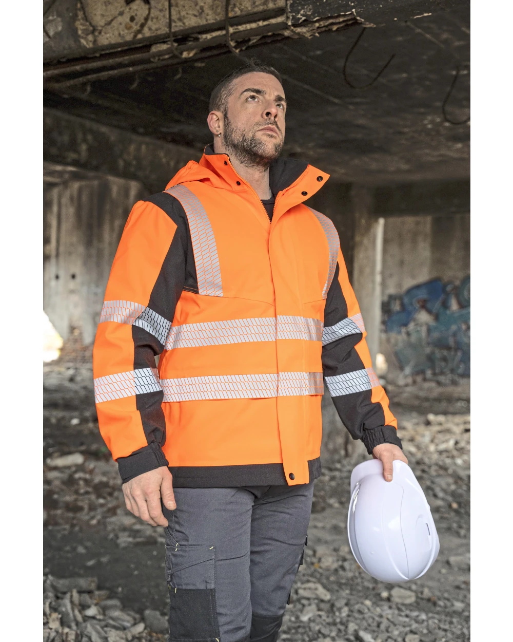 Jassen KORNTEX Premium Hi-Vis Broken Reflex Softshell Jacket Copenhagen voor bedrukking &amp; borduring