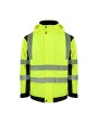 KORNTEX Premium Hi-Vis Broken Reflex Softshell Jacket Copenhagen Jacken personalisierbar