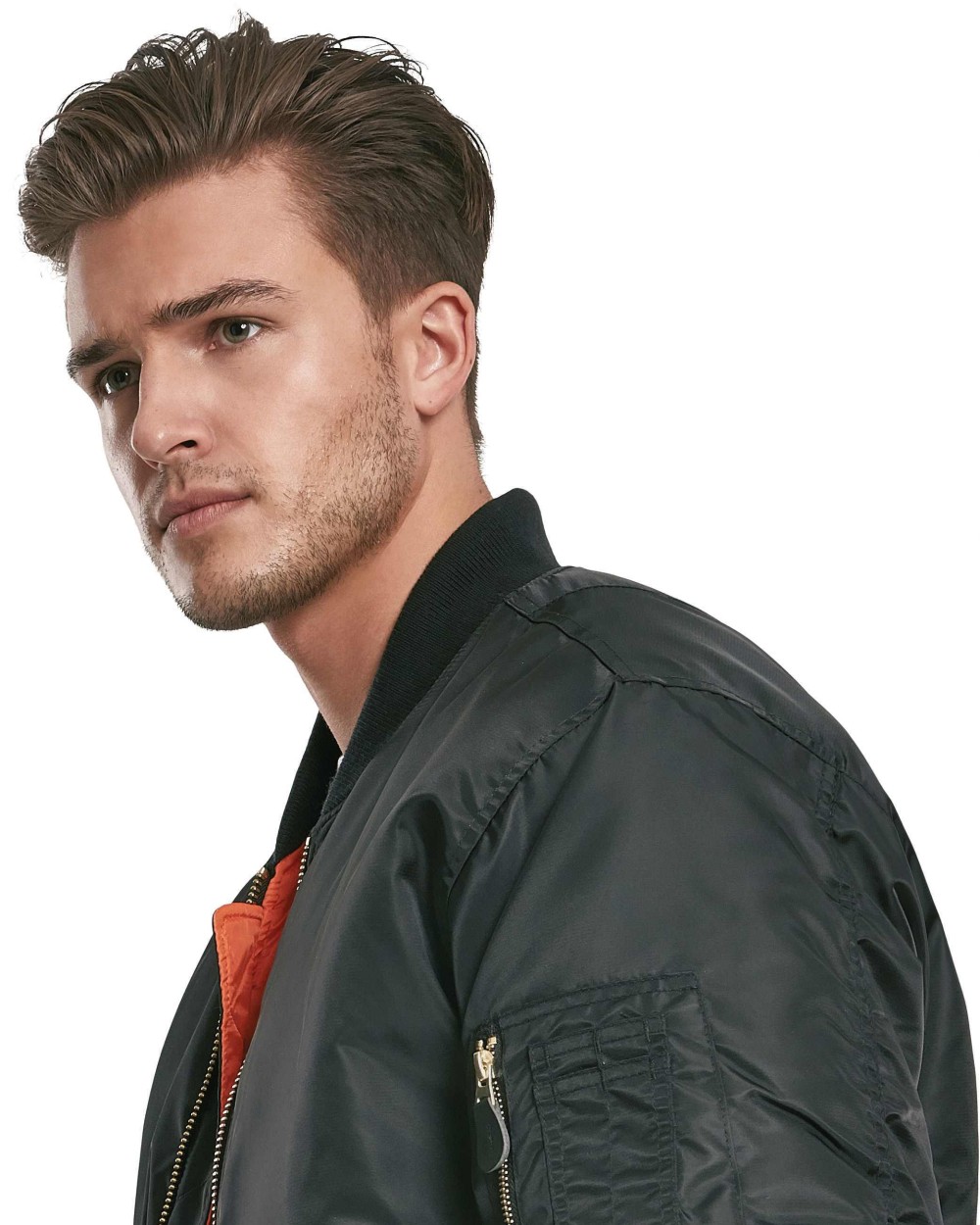 BUILD YOUR BRAND MA1 jacket Jacken personalisierbar