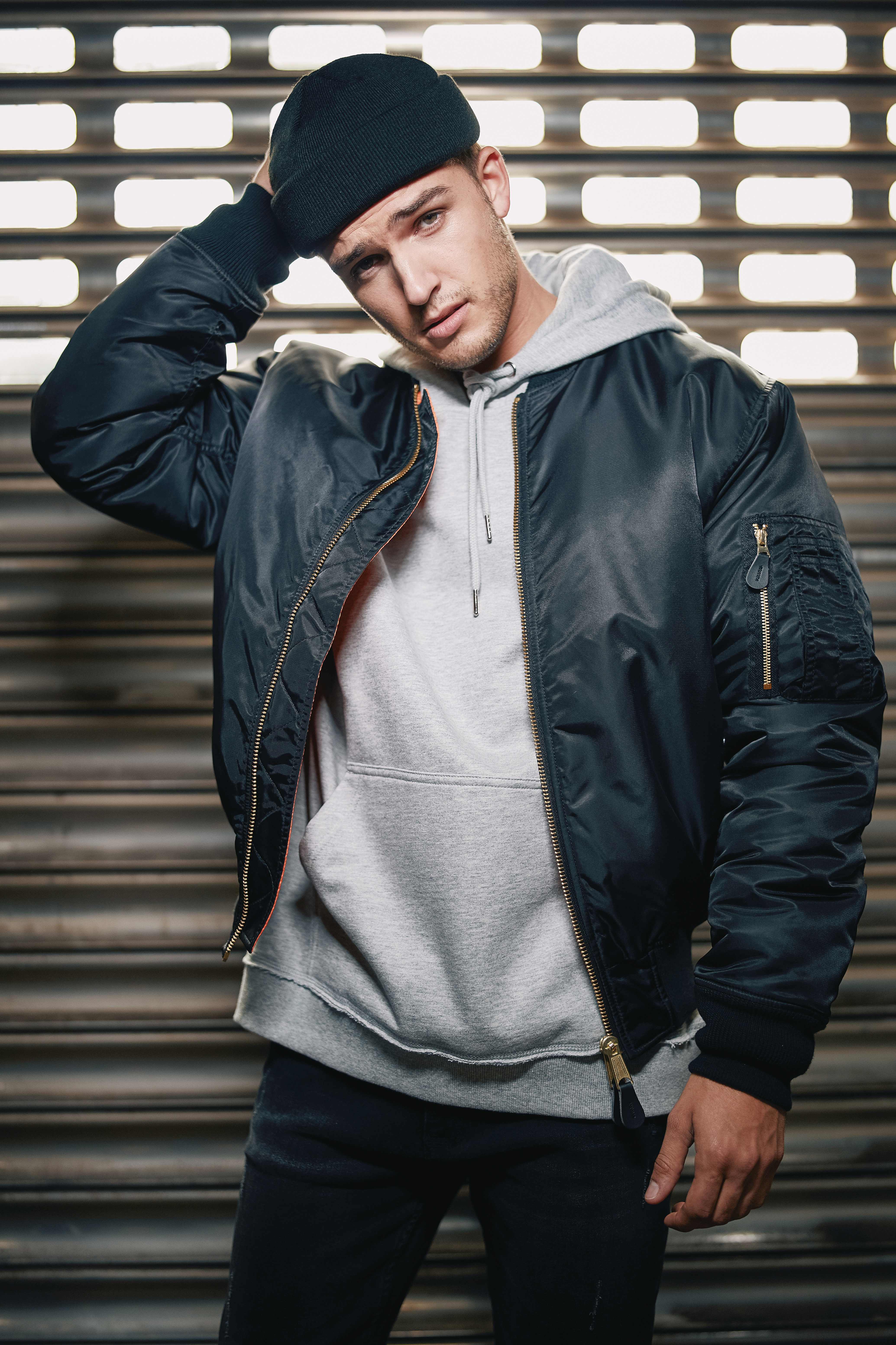 BUILD YOUR BRAND MA1 jacket Jacken personalisierbar