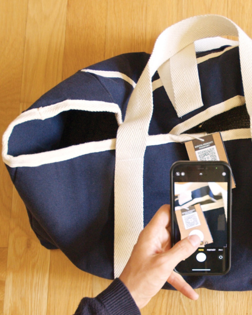 Tassen & Zakken VINGA VINGA Volonne AWARE™ recycled canvas strandtas voor bedrukking &amp; borduring