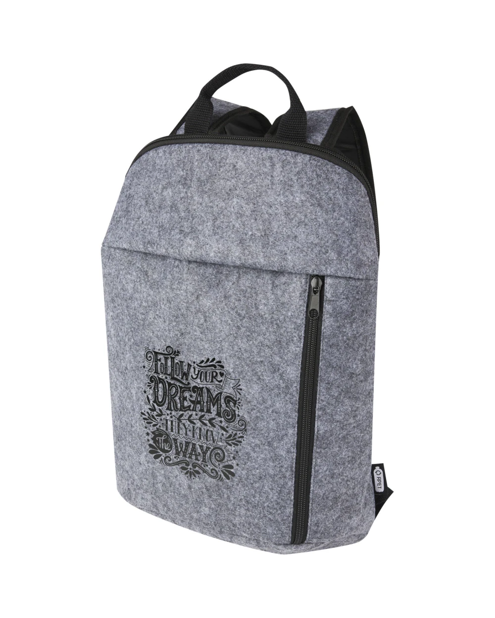 4DO Felta Kühlrucksack aus GRS-recyceltem Filz 7 L Taschen personalisierbar