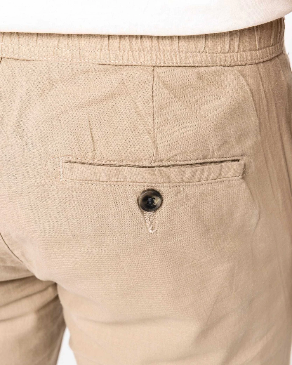 Pantalons personnalisable SPASSO Pantalon écoresponsable en lin et coton bio homme