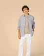 Pantalons personnalisable SPASSO Pantalon écoresponsable en lin et coton bio homme