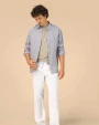 Pantalons personnalisable SPASSO Pantalon écoresponsable en lin et coton bio homme