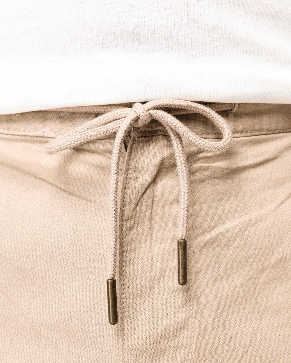 Pantalons personnalisable SPASSO Pantalon écoresponsable en lin et coton bio homme