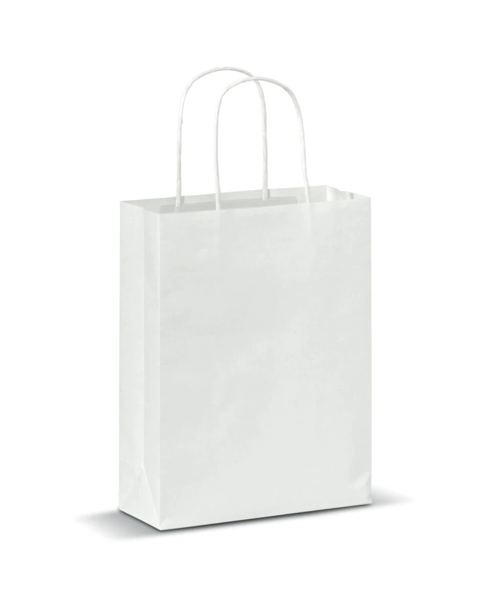 Tote bags personnalisable 4DO Sac papier anses torsadées 90g/m² 18x8x22cm