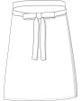LINK KITCHENWEAR Baker Apron Sublimation Schürzen personalisierbar