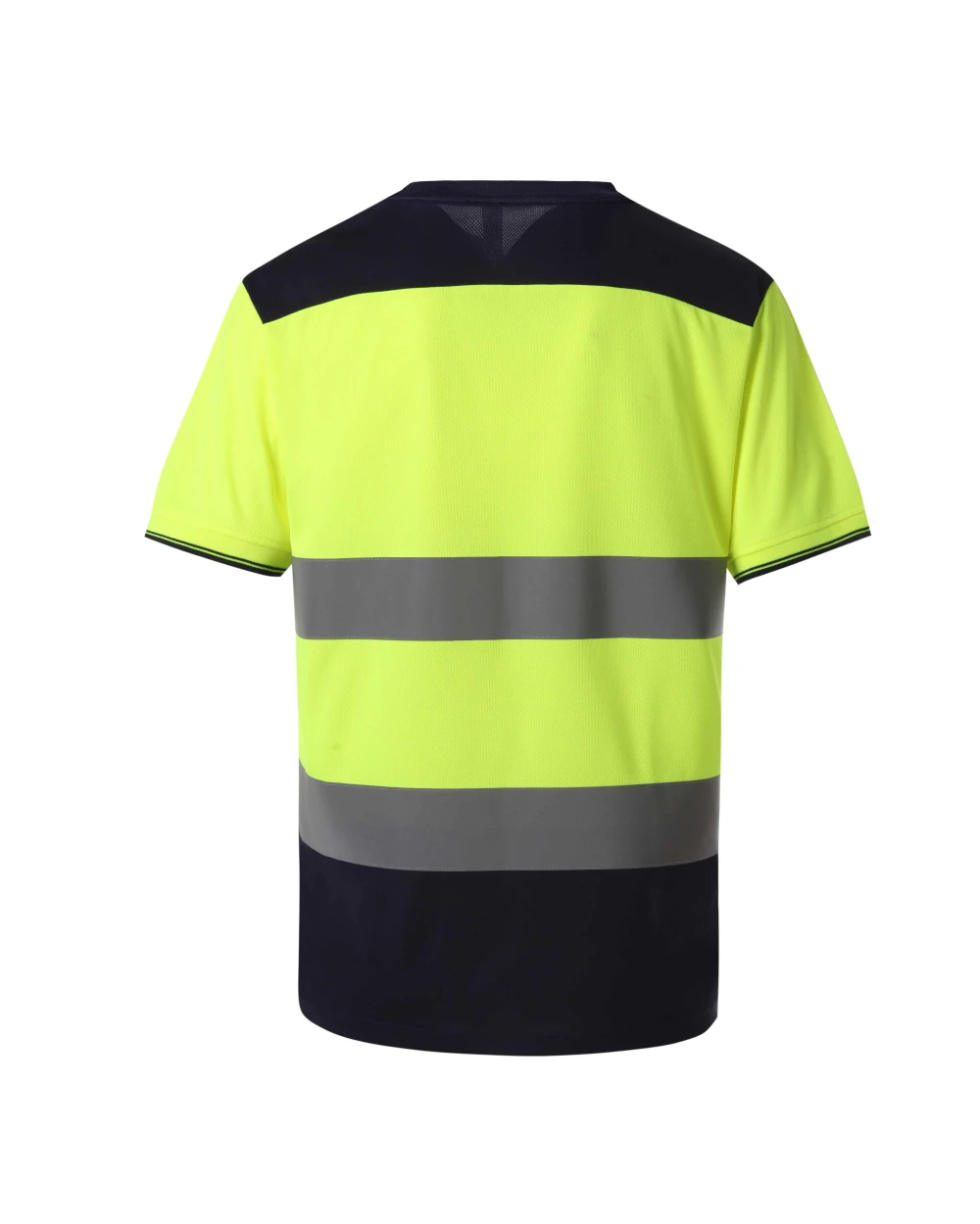 T-shirts YOKO Tweekleurig veiligheids-T-shirt voor bedrukking &amp; borduring