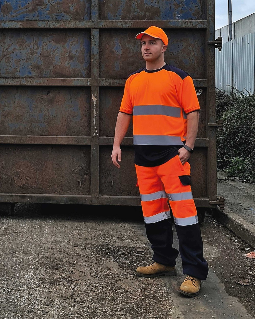 T-Shirts personnalisable YOKO T-shirt bicolore Hi-vis