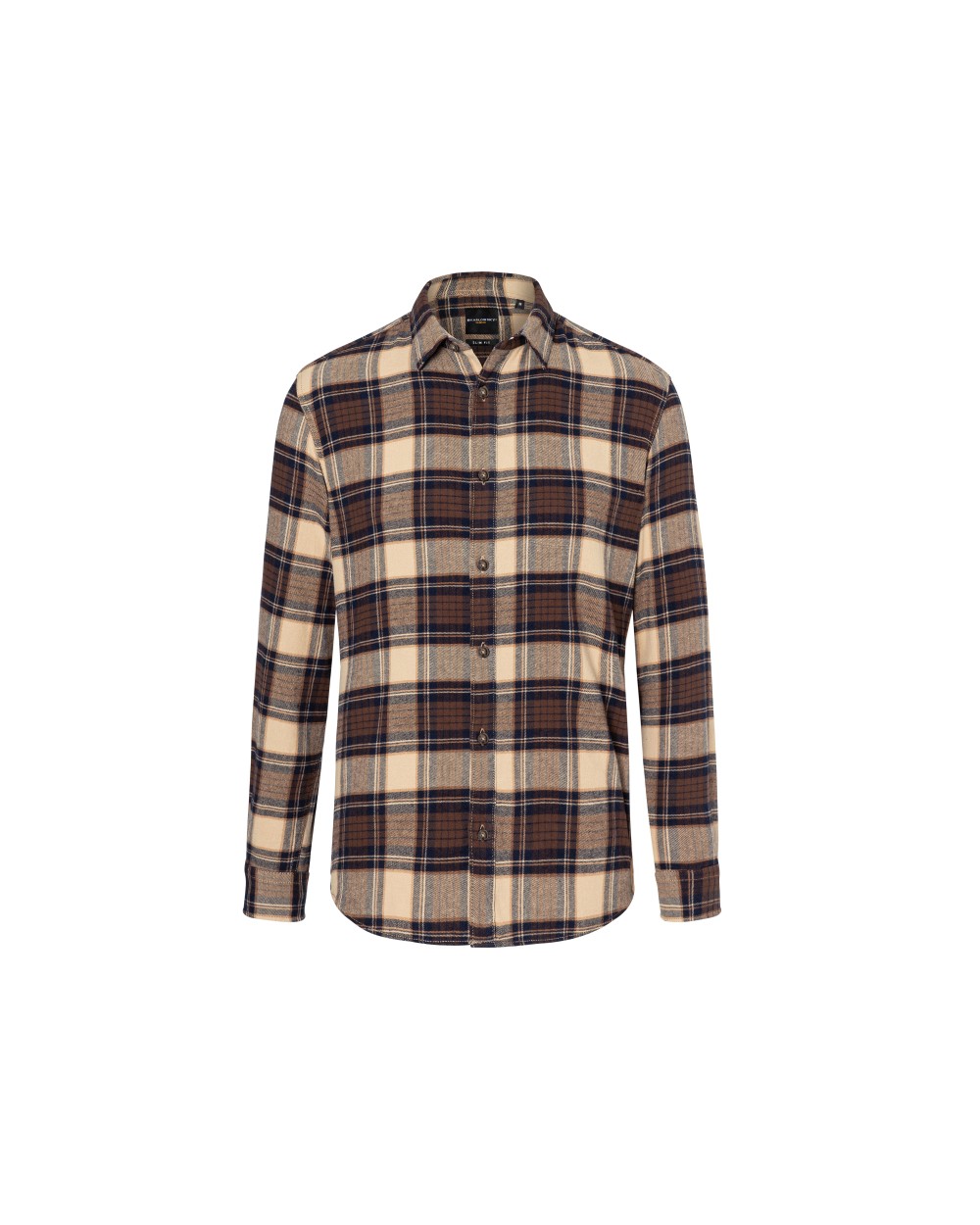 Hemden KARLOWSKY MEN'S CHECKED SHIRT URBAN-TREND voor bedrukking &amp; borduring