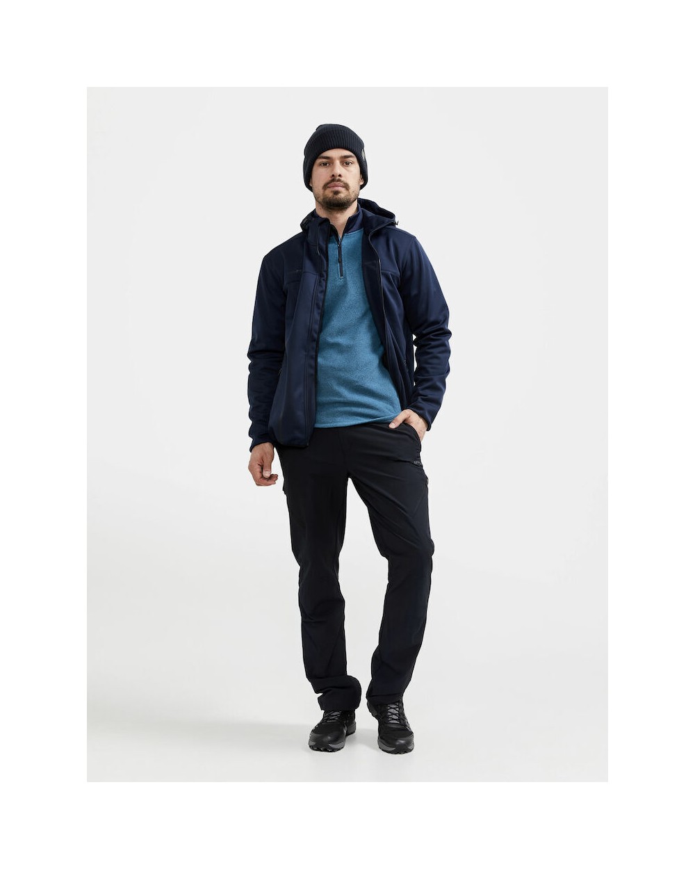 CRAFT ADV Explore Soft Shell Jacket M Softshells personalisierbar