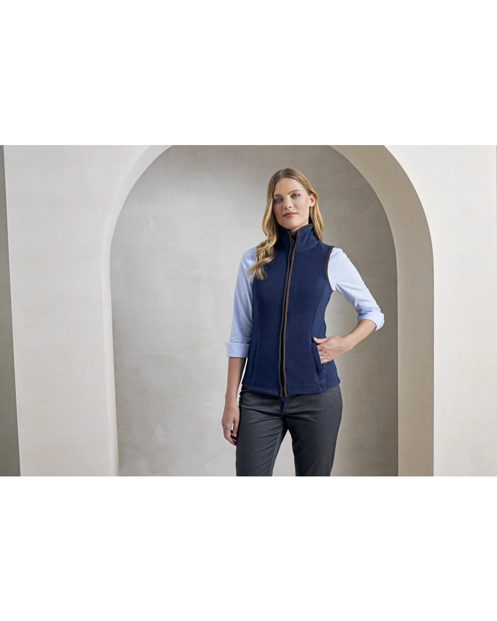 Polar Fleeces PREMIER Women´s ´Artisan´ Fleece Gilet voor bedrukking &amp; borduring