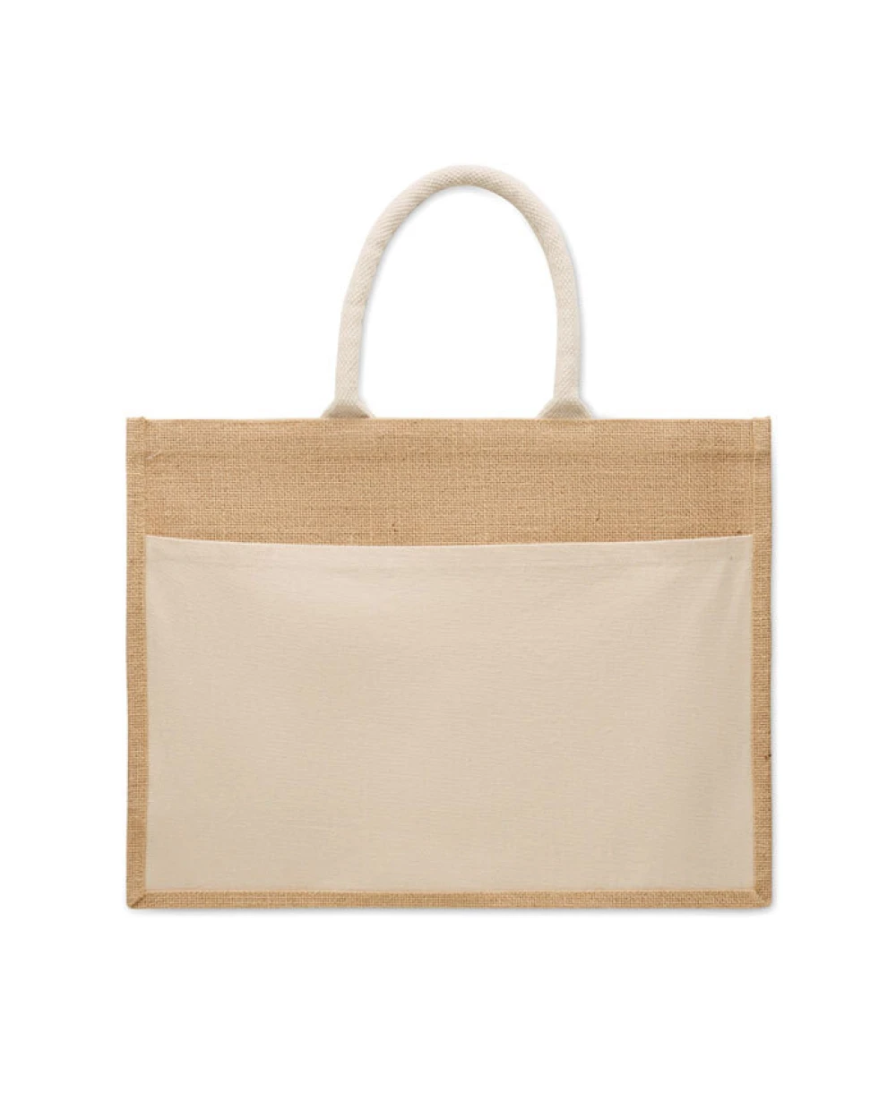Tote bags 4DO Jute boodschappentas voor bedrukking &amp; borduring