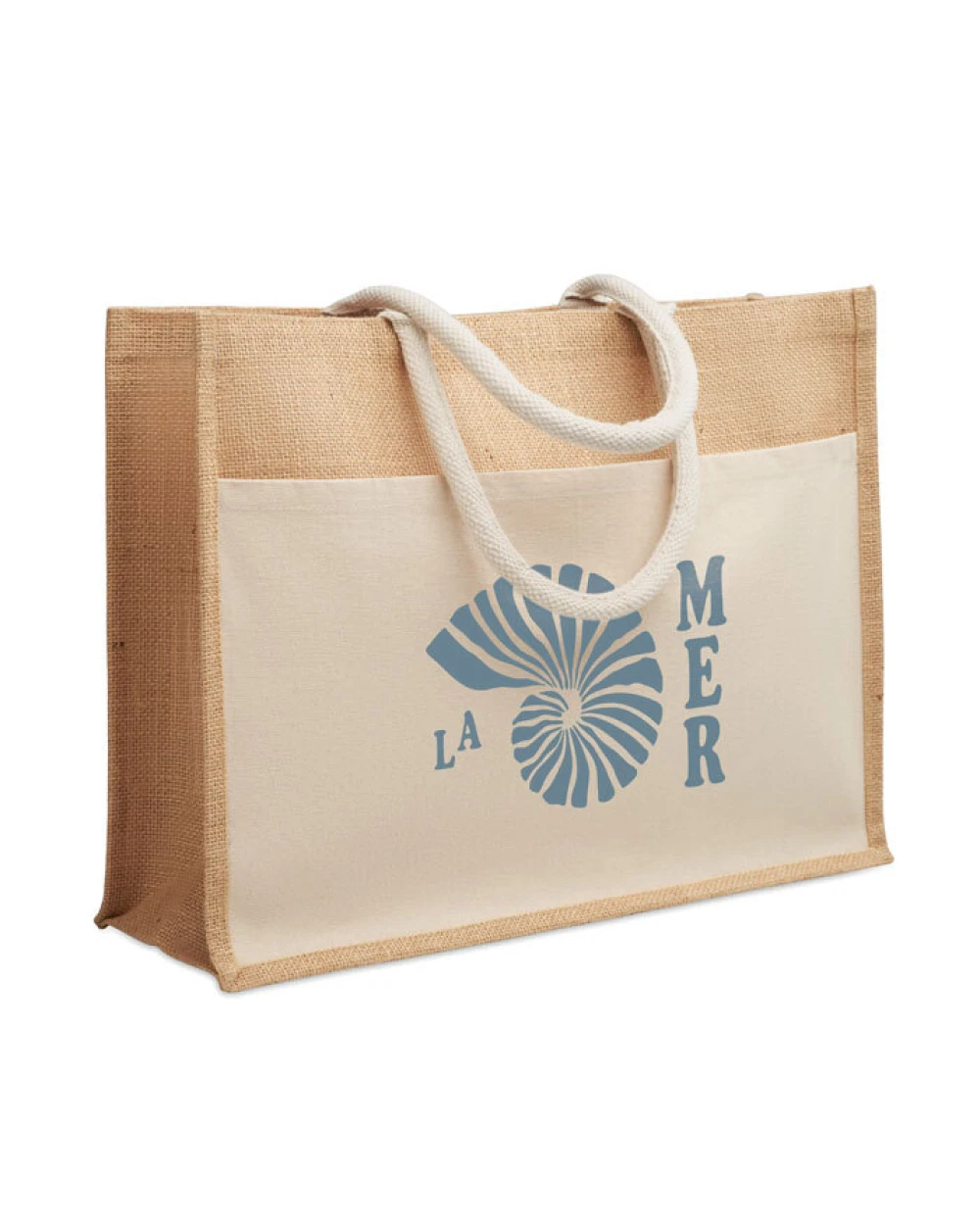 Tote bags personnalisable 4DO Sac shopping en jute