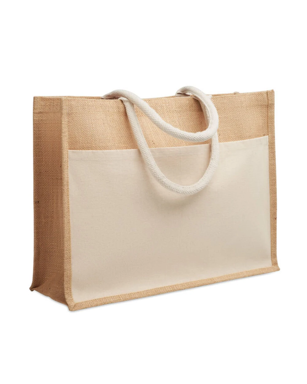 4DO Einkaufstasche aus Jute Tote Bags personalisierbar