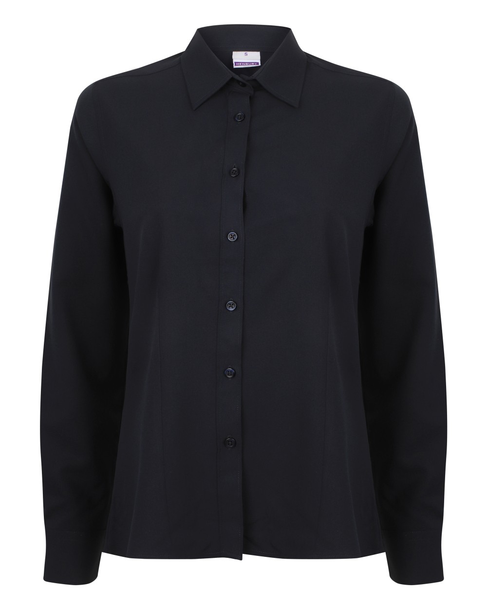 HENBURY Ladies Wicking Long Sleeve Shirt Hemden personalisierbar