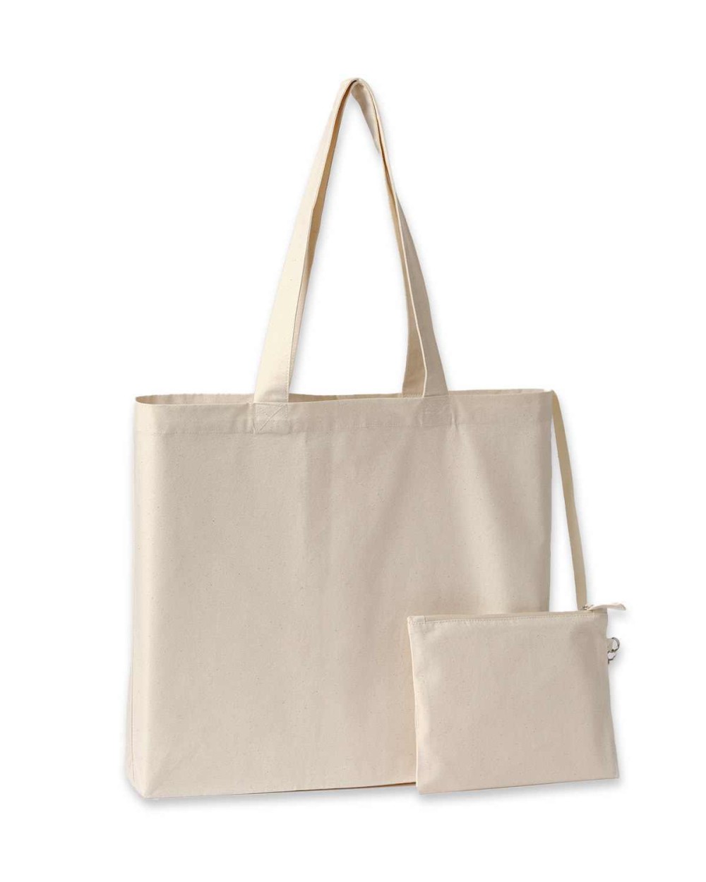 NUTSHELL Cruise recycled tote with detachable purse Taschen personalisierbar