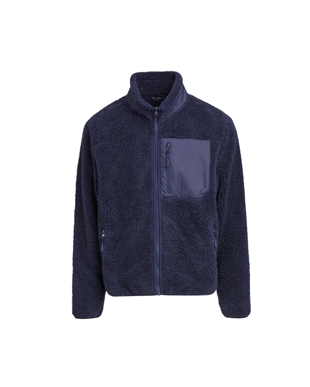 Jassen BUILD YOUR BRAND BONDED SHERPA JACKET voor bedrukking &amp; borduring