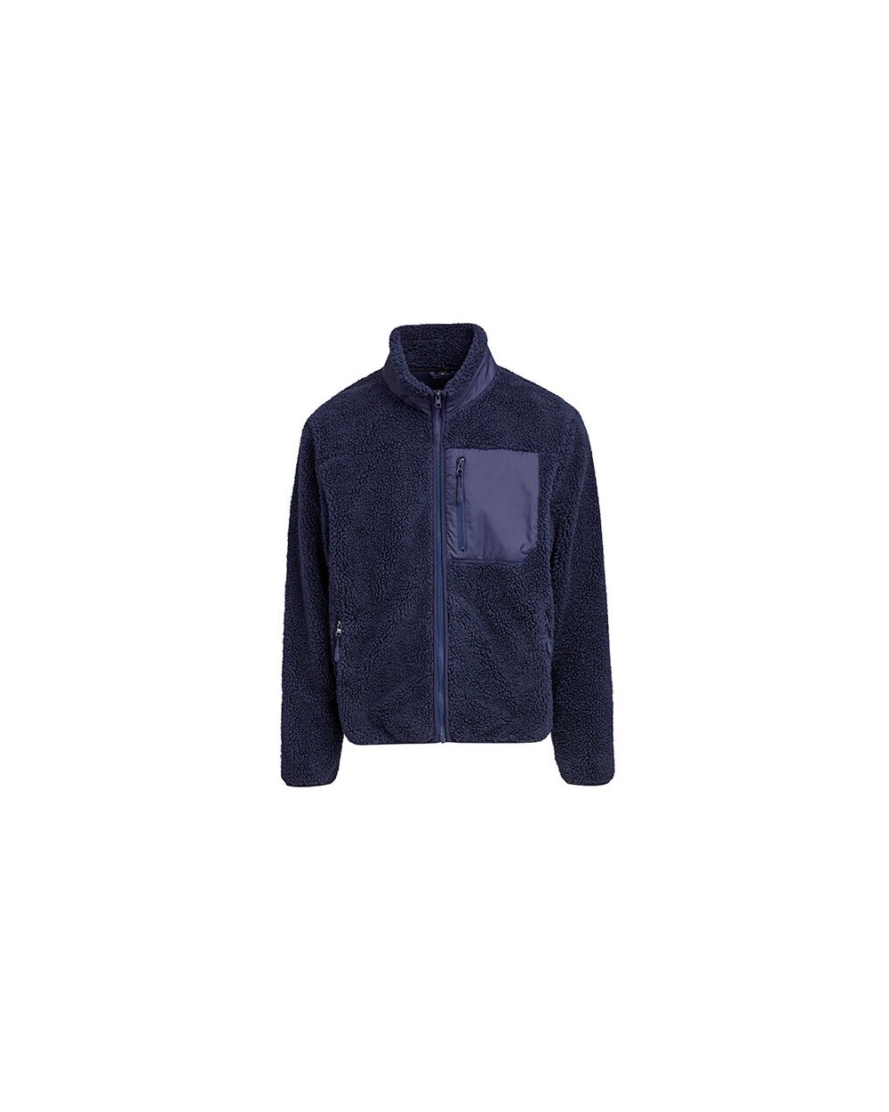 Jassen BUILD YOUR BRAND BONDED SHERPA JACKET voor bedrukking &amp; borduring