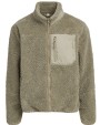 Vestes personnalisable BUILD YOUR BRAND BONDED SHERPA JACKET