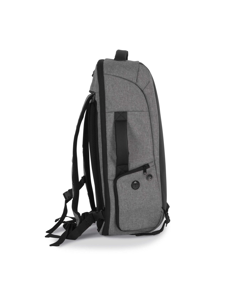 KIMOOD Diebstahlschutz-Rucksack aus Polyester. Taschen personalisierbar