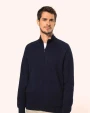 KARIBAN Herrenjacke mit Reißverschluss Sweatshirts personalisierbar