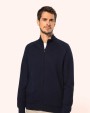 KARIBAN Herrenjacke mit Reißverschluss Sweatshirts personalisierbar