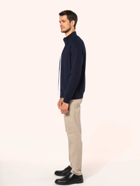 Sweat-shirts à personnaliser KARIBAN Veste zippée homme 